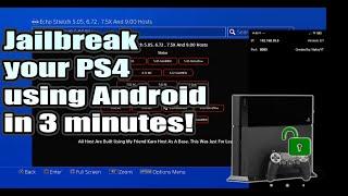 Easy Jailbreak for the PS4 using Android | Jailbreak 2024 | Latest Goldhen