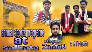 Vlogs | with | ZaMaN | behuda boys|salkata | stage | show | salkata | sun light | jatiya | bidyalaya