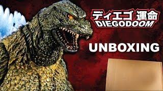 S.H.MonsterArts Godzilla (ゴジラ) Ohrai Noriyoshi  Poster Version Unboxing