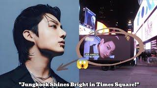 Jungkook Takes Over Times Square! Netizen Report’s Asian Celebrity of the Year Finalist 2024