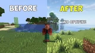 How To INSTALL Minecraft Shaders (NO OptiFine)