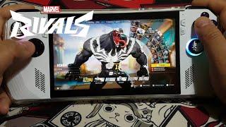 Marvel Rivals Best Graphic Settings 80+ FPS Gameplay on Asus ROG Ally