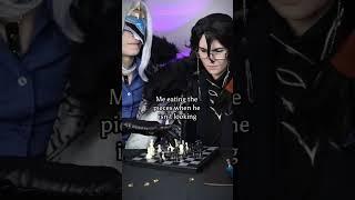 Dottore and Pantalone play chess #genshinimpact #cosplay