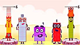 Numberblocks Learning Academy #55 - Numberblocks 9 6 4 - Numberblocks Magic Run - Numberblocks Games