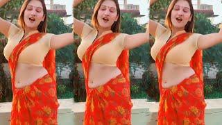 Goriya Churana Mera Jiya Nisha dance in Saree