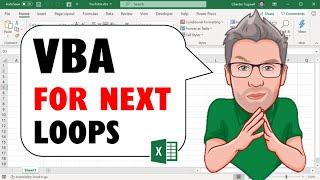 How to Use Excel VBA's For Next Loop