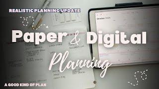 Let’s chat- realistic planner update