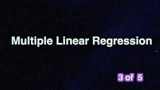 Multiple Linear Regression with R | 3. Model