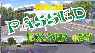 Real Driving Exam Test #21 - German Driving School - 07/2023 Fahrschule English