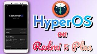 HyperOS for Redmi 5 Plus | Redmi Note 5 #note5 #vince #redmi #hyperos #port #pya #paintyourandroid