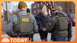 ICE agents make sweeping arrests in latest immigration crackdown