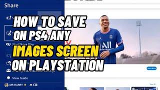 How To Save Any Image Or Screen On PlayStation Internet Browser Easy Method