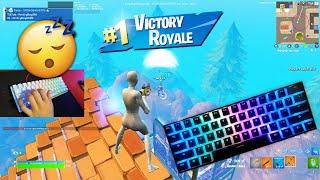 [1 HOUR] Fortnite Smooth & ChillKeyboard ASMR Sounds 240FPS Gameplay