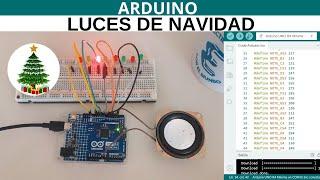 Luces Navideñas con Arduino: 8 LEDs al Ritmo de Jingle Bells