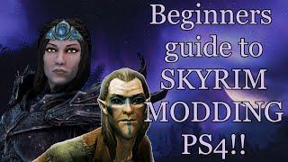 Skyrim Ps4/Ps5 mods -A Beginners Guide to modding! Skyrim Modding tutorial and Skyrim Tips n Tricks!