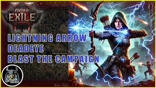 [POE 2] Lightning Arrow Deadeye | Blast through the Campaign Easily