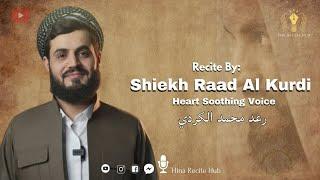 Best Quran recitation | Shiekh Rad Al Kurdi - رعد محمد الكردي | Heart Soothing Voice