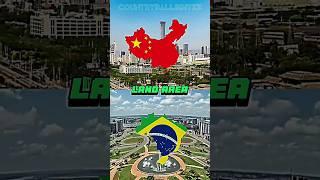 Brazil  vs China  #shorts #fypシ #countryballeditzz