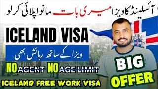 Iceland Work Permit Visa 2024 | Jobs in Iceland | Iceland Free Work Visa | Jobs in Europe |iceland