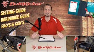 MSFS2020 & ButtKicker* Should you BUY one? Setting guide , Pros & Cons Amp & Cable management! Pt.3