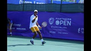 ATP Puerto Vallarta Challenger: Nishesh Basavareddy (USA) vs Luis Valdes (MEX) - HLs