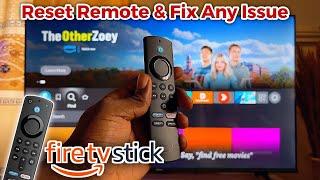 How to Reset Amazon Fire TV Stick Remote - Fix Remote Issues