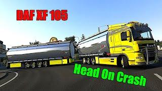 Euro Truck Simulator - Daf XF 105 Rigid Cistern and Tandem Trailer