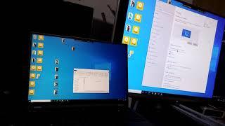 Connect to a wireless display (Windows 10 laptop & Sony TV) Huge delay! Screen mirroring