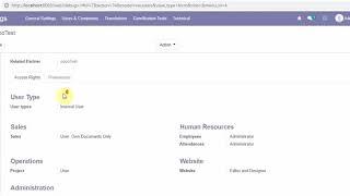 How to Active Developer mode and set user access in Odoo 13