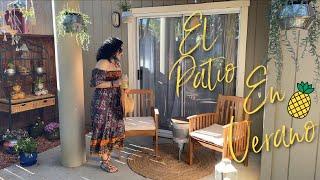 FASCINANTE  Decoración De El Patio En Verano | RECETA DE BEBIDA DELICIOSA Y REFERENTE