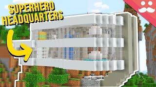 I Made a SUPERHERO Piston House in Minecraft