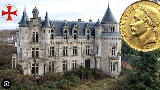 UN TRÉSOR TEMPLIER DANS LA CRYPTE de ce Château abandonné ? ( malédiction,  possession..) [ URBEX  ]