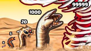 Growing a Death Worm to MAX LEVEL