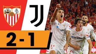 Sevilla 2-1 Juventus Highlights 2023 HD