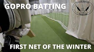 GOPRO BATTING - FIRST NET OF THE WINTER