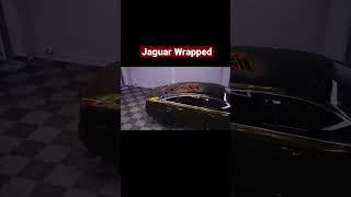 Jaguar Wrapped with Chrome Gold | Mr Wrapster |