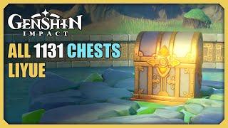ALL 1131 Liyue Chests Locations | Genshin Impact