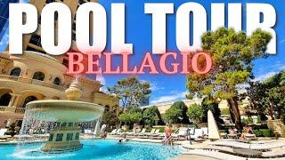 BELLAGIO POOL WALKAROUND TOUR LAS VEGAS 2022