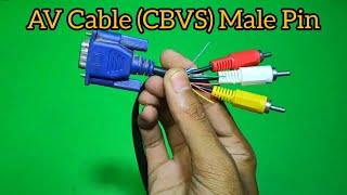 vga to av cable connection | vga to av converter | vga to av