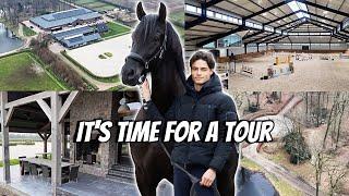 Tour of the new stables + update on the home horses