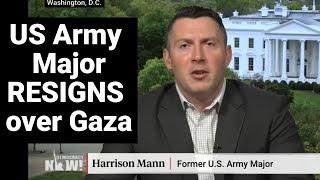 This US Army Major RESIGNED over Gaza | another US hero STANDS UP