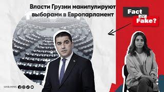 [ФАКТ или ФЕЙК] Власти Грузии манипулируют выборами в Европарламент