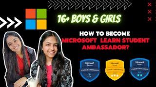 How to become Microsoft Learn Student Ambassador | MLSA | How to apply