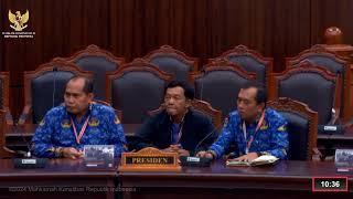 Sidang Perkara Nomor Perkara Nomor 112/PUU-XXII/2024. Senin, 28 Oktober 2024.