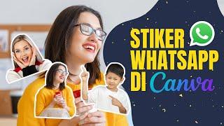 Cara Bikin Stiker WhatsApp Pakai Foto Sendiri di Canva