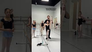 ballet teacher fixing technique 🩰 #ballet #balletteacher #balletclass #balletworld #balletpost