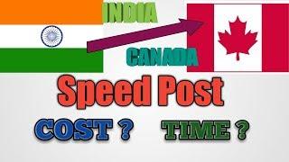 India to Canada Speed Post Cost, Time & Process  ।। Full details ।। Harry Dhillon