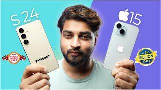 What Should You Buy in BBD Sale? iPhone 15 or Galaxy S24 | Mohit Balani