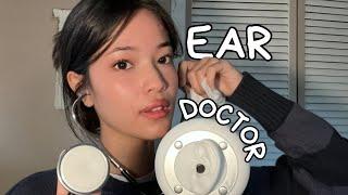 ASMR Healing Hurt EarsGentle Ear Care & Examination  Doctor Roleplay