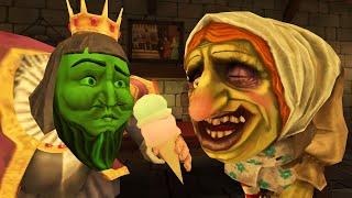 Angry King vs Ice Scream vs Witch Cry funny animation #1